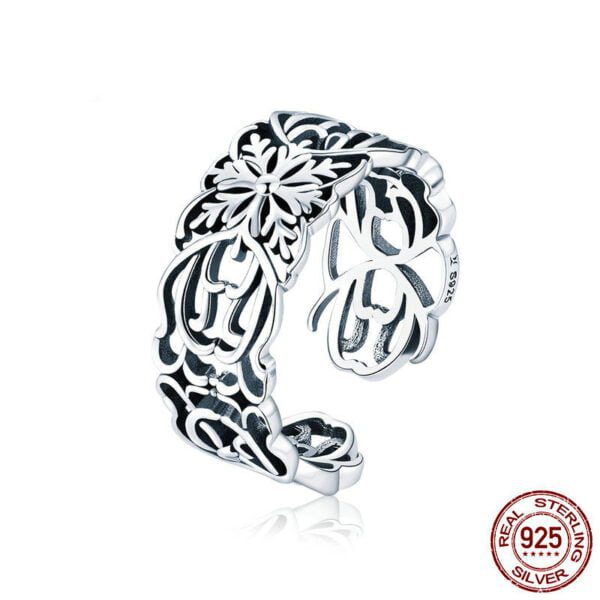 vintage flower ring