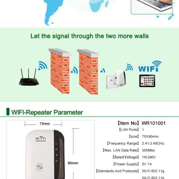 1723183585650 Wireless WiFi Repeater for Better Wi-Fi Range Extender