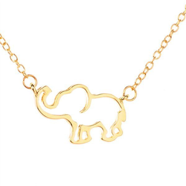 Elephant pendant necklace