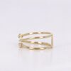 zircon flower ring