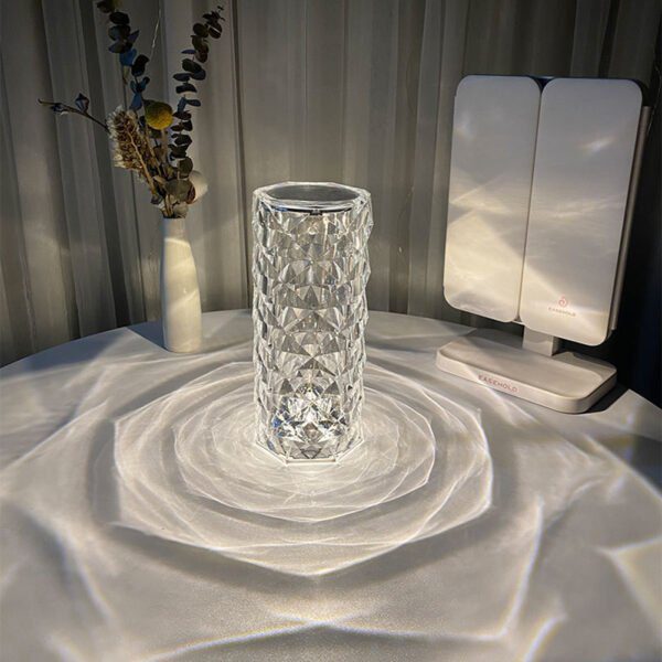 crystal lamp