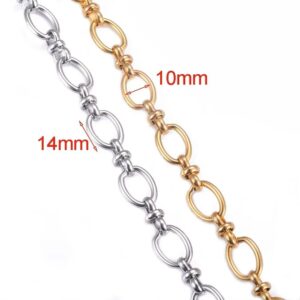 14k Gold Women Mens Stainless Steel Handmade Oval Chain Necklace Bracelet High Quality Big Chain Necklace.jpg 5 300x300 1 The 14K Gold Stainless Steel Handmade Oval Chain Necklace & Bracelet is a Bold, High-Quality Statement Piece that will elevate your style.