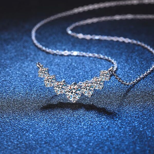 K NOBSPIN Moissanite Necklace for Woman Wedding Fine Jewely with Certificates 925 Sterling Sliver Plated 18k.jpg 1 K.NOBSPIN Moissanite Necklace for Woman Wedding Fine Jewely with Certificates 925 Sterling Sliver Plated 18k White Gold Necklace