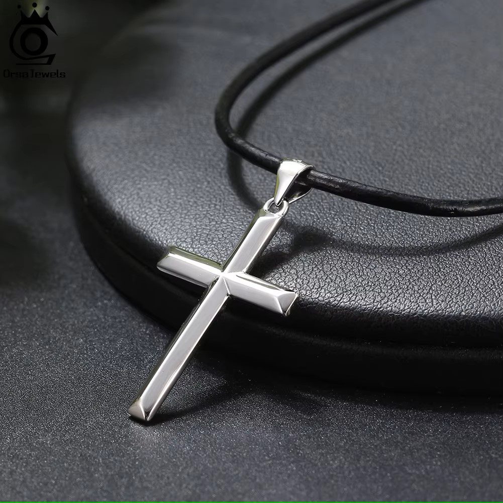 Cross Pendant Chain Necklace 