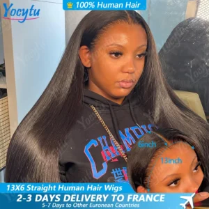 28-30 Inch HD Lace Front Human Hair Wig