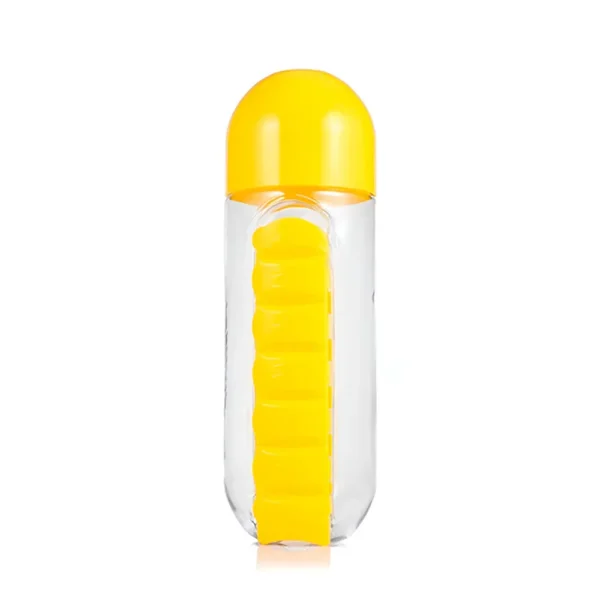 Water Bottle with Pill Box Afab864809168488ba69a90613ab70b260