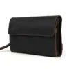 Men's faux leather Vintage Day Clutch