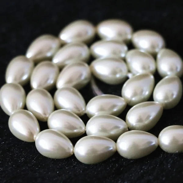 Water Droplet Shape Imitation Pearl Beads
