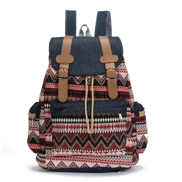 Women's Printed Canvas School Backpack H16873218445e4cccaca0680e83eb06d1H