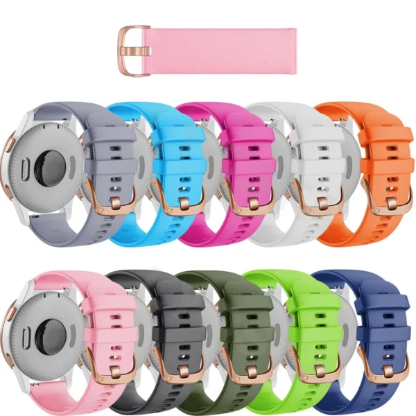 Smart Watch Strap, 18/20/22mm, Compatible with Garmin Venu 2/2S H2df569af35674680959478d4cb7923f7V