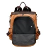 Women's Anti-Theft PU faux leather Travel Backpack