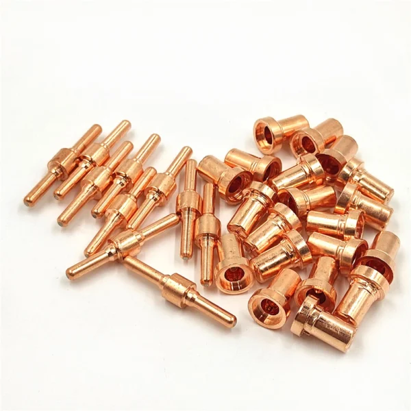 20/40/60pcs Consumables Red Copper Extended Long Tip Electrodes and Long Nozzles H4ce1105346244666ad68086084240758U