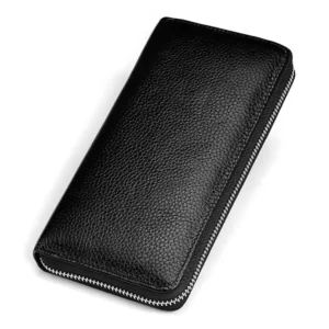 faux leather RFID Blocking Wallet and Card Holder