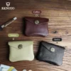 Unisex Crazy Horse faux leather Card Wallet
