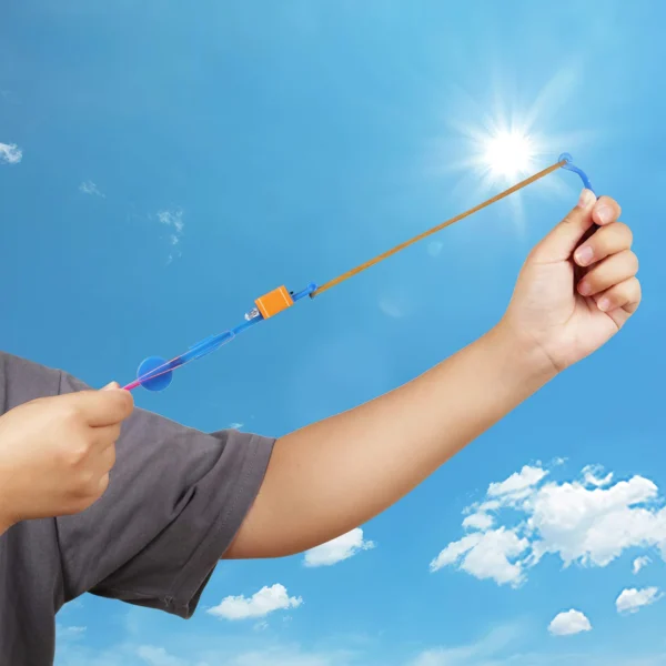 LED Light-Up Rocket Slingshot Toy, 10-Piece Set H64762680fc5d43d183f6bb9843d8cf2bB