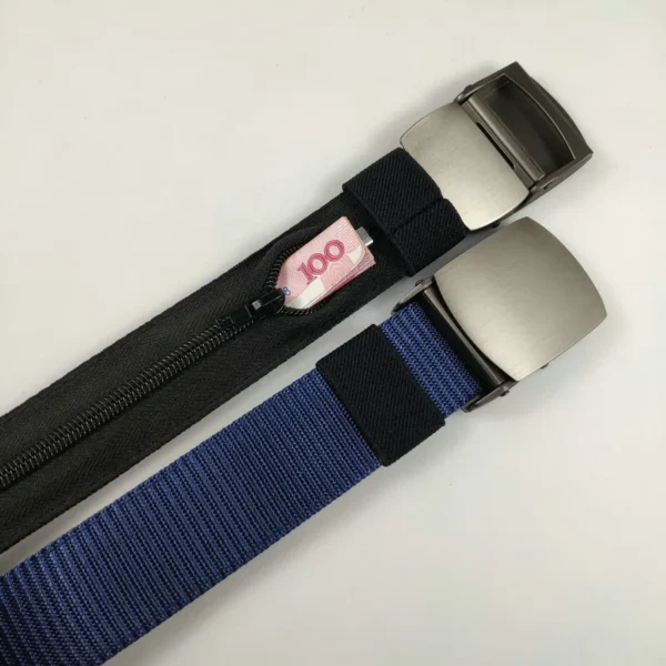 Hidden Money Belt 3.8CM Tank-print Alloy Buckle Men's Outdoor Stealth Zipper H686fa76ecea8489b9e05886e51072a5c7