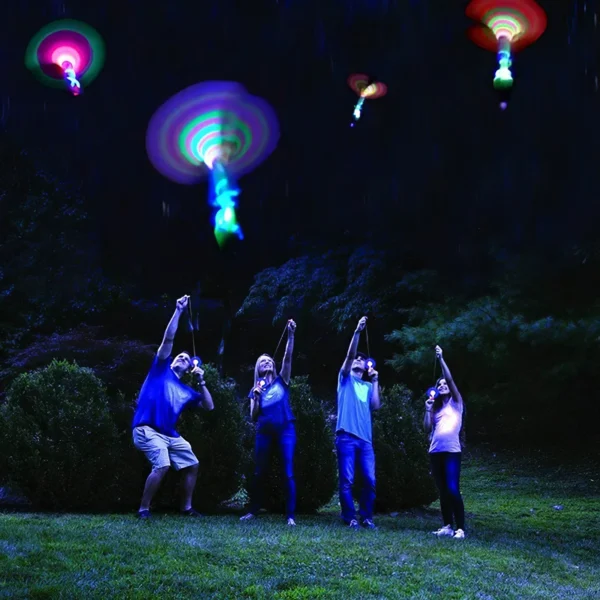 LED Light-Up Rocket Slingshot Toy, 10-Piece Set H6a018d62a0614466a1d382de985812eaL