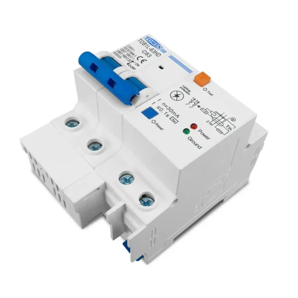 RCBO Residual Current Circuit Breaker with Surge Protector H6c812cd1f7eb42779a911a3e9b161a5ef