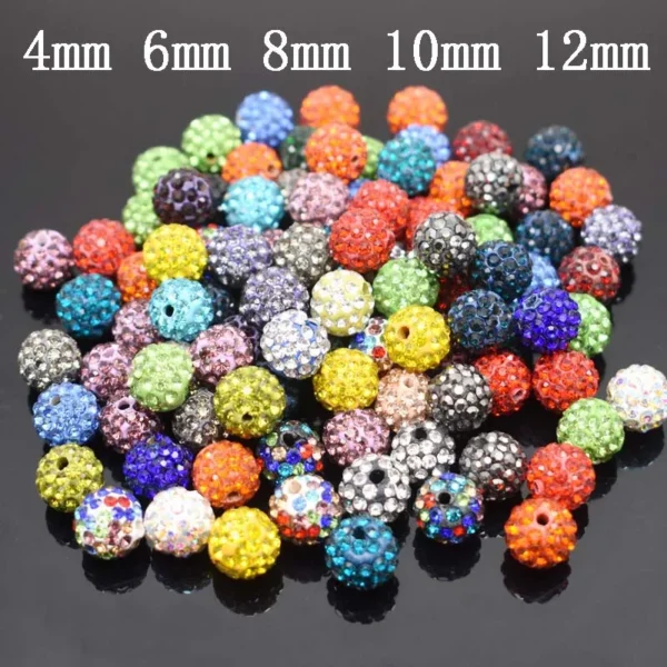 4 5 6 8 10 12mm Mixed Colors Rhinestone Crystal Ball H7fdf8567d6e144e5bb1c751e725e6b57y
