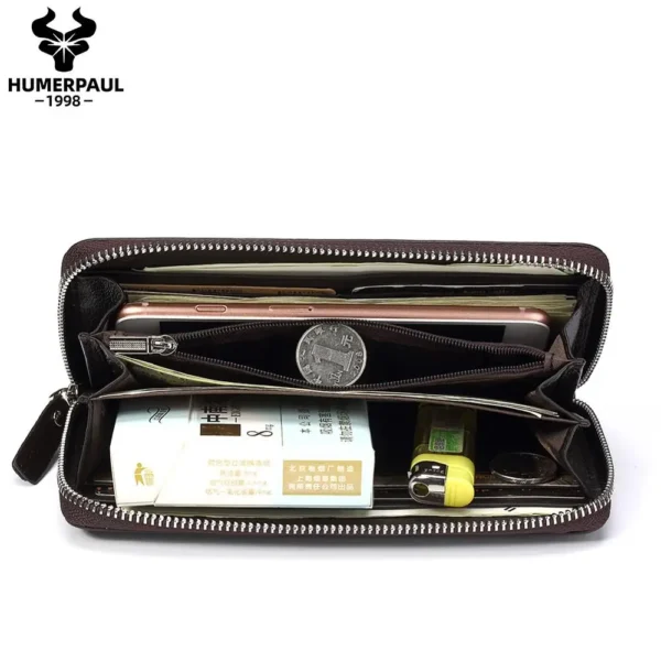faux leather RFID Blocking Wallet and Card Holder