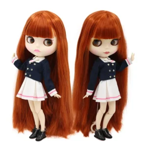 12-Inch 1/6 Scale BJD Doll, Brown Hair