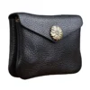 Unisex Crazy Horse faux leather Card Wallet
