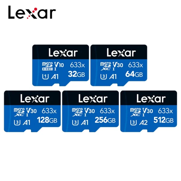 Lexar High Performance 633x Micro SD Card SDHC 32GB V10 SDXC Ha67512b22900400da20f283a2e422e39q