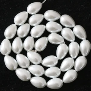 Water Droplet Shape Imitation Pearl Beads