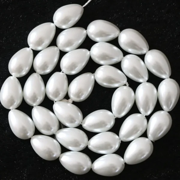 Water Droplet Shape Imitation Pearl Beads