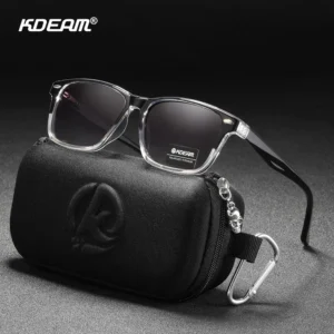 Square Polarized Sunglasses, TR90 Material