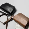 Men's Retro Soft faux leather Crossbody Shoulder Bag