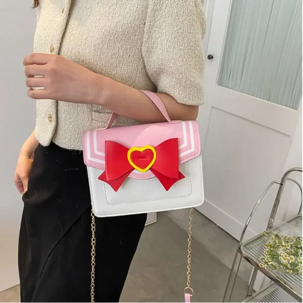 Kawaii Bowknot Shoulder Bag for Young Women S0166ff4ad8f24e6b8f5e36d417ae5c5d5