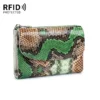 RFID-Blocking Short Faux Leather Wallet