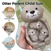 BuyerFriends Floating Otter Bath Toy for Kids