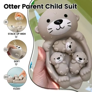 BuyerFriends Floating Otter Bath Toy for Kids
