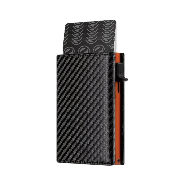 Automatic Pop Up Wallet RFID Blocking Multicolor, Slim Aluminum Metal Ejector S031e000ec9cf4434baf50c7e5d49a8feM