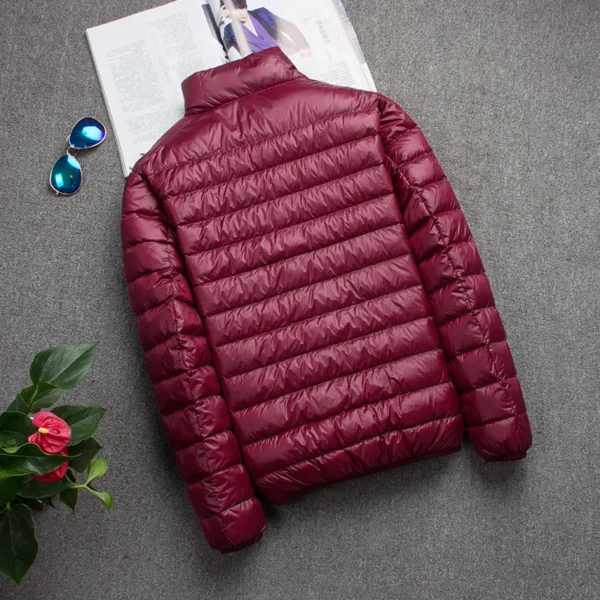 Men's Lightweight Hooded Down Jacket S034194ece0fe4ef782fd57a3aebe1bb49