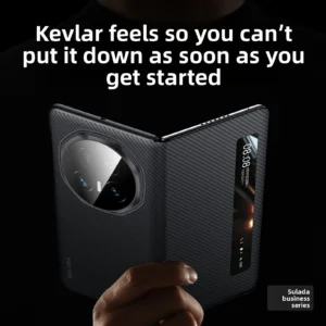 Kevlar-Feel Phone Case, Compatible with Honor Magic V5