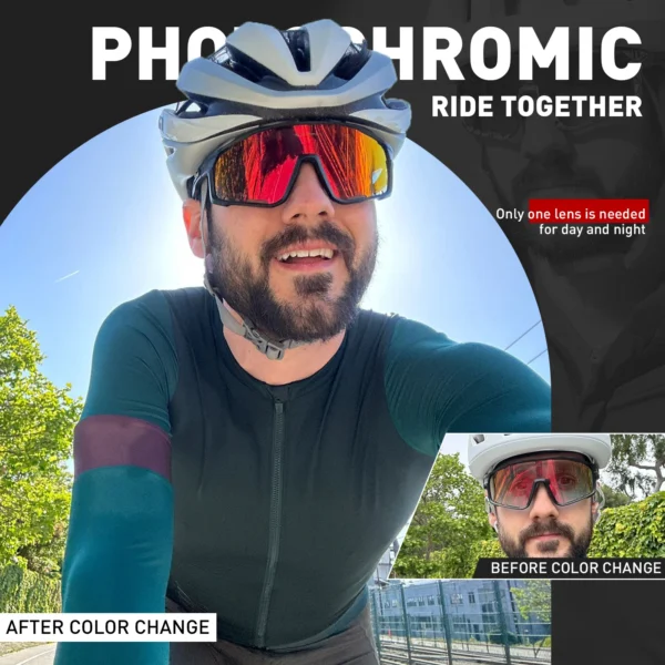 Photochromatic Cycling Glasses, Men/Women S05b406cd056f464d9584cfc543a4639eP