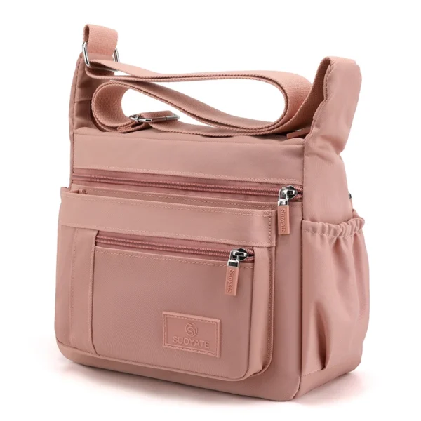 Women's Nylon Messenger Crossbody Bag S069c5a5ccb384b8f87a9cf6313c086836