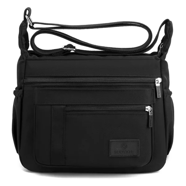 Women's Nylon Messenger Crossbody Bag S078e2966f64f4f439e9b5ca388edfabcd