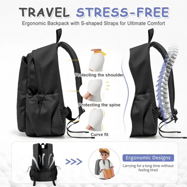 Lightweight School Backpack for Teens S078e414f03294d3fa1ab0245717003faC