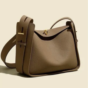 New Genuine Leather Women Shoulder Crossbody Underarm Bags Cowhide Ladies Large