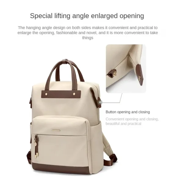 Women's Elegant 15.6-Inch Laptop Backpack S09cd9e7af8284e25a12cf546a00d2cc2T