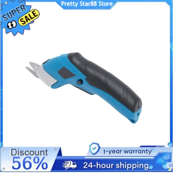 11W Rechargeable Cordless Electric Fabric Scissors S0fa1c8f1b6934637a1a099ad5be73f84a