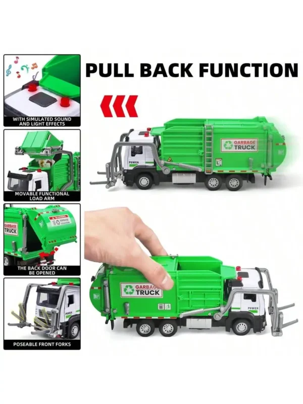 Realistic Garbage Truck STEM Learning Toy Set S10aa081909154c3b8b7e43ca132183d1r