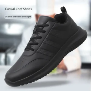 BuyerFriends Chef's Non-Slip Oil-Proof Kitchen Work Shoes