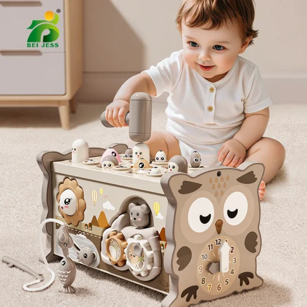Kids' Montessori Magnetic Fishing Busy Board Toy S14f6dc864cd34640aca9dc1a8b03e86b6