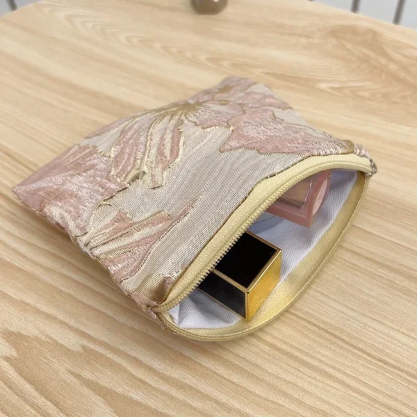 Mini Floral Zipper Coin Purse for Women S1539bbe9d20e496d949b1c516083cde3V