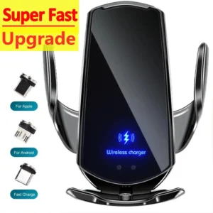 Magnetic Car Phone Holder with Wireless Charging